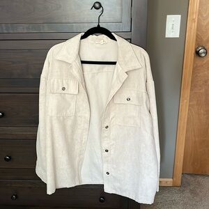 Boutique corduroy jacket